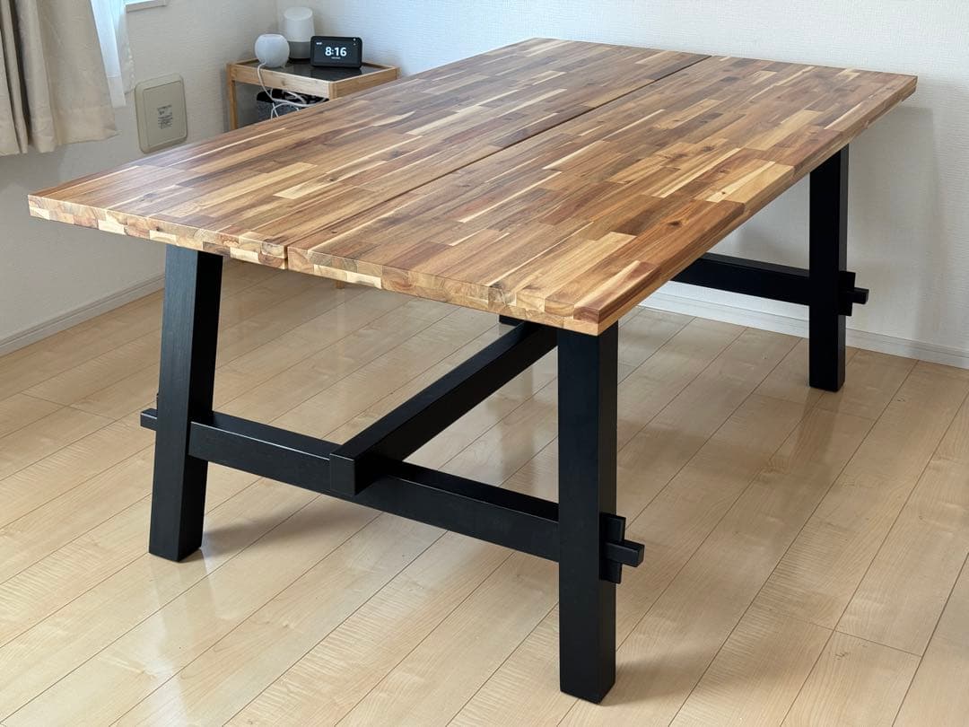 IKEA テーブル SKOGSTA スコグスタ 180cm - メルカリ