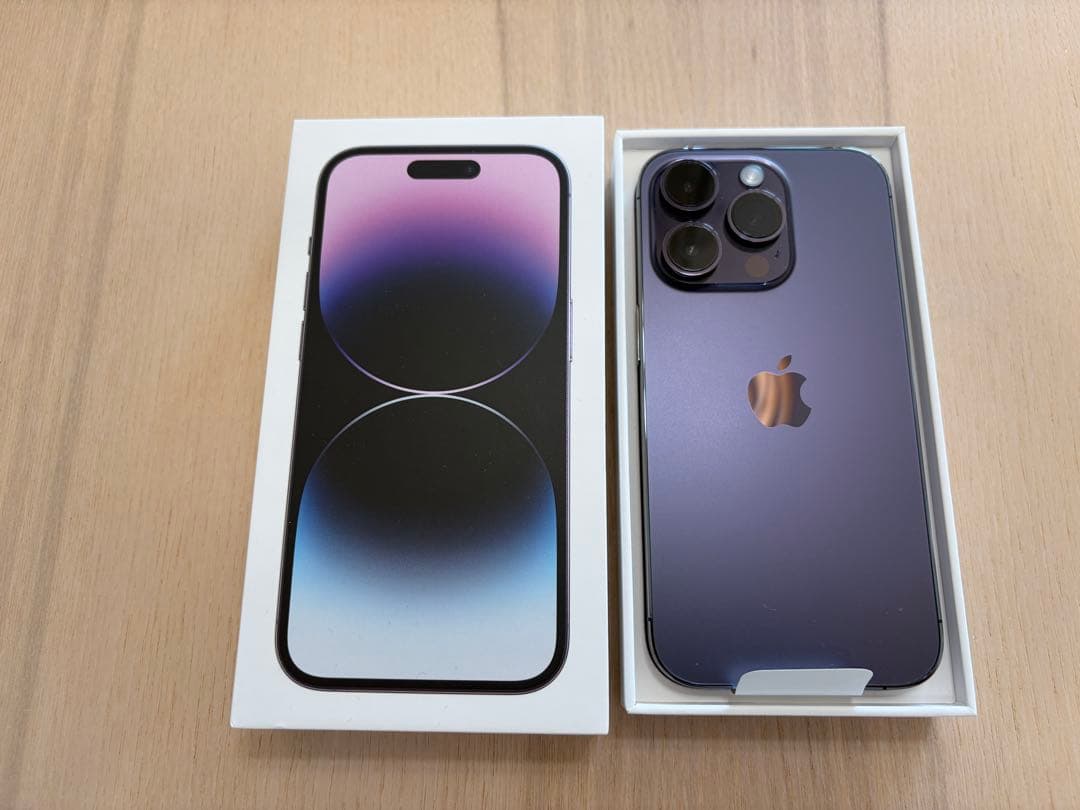 Apple iPhone 14 Pro 128GB ディープパープル - メルカリ