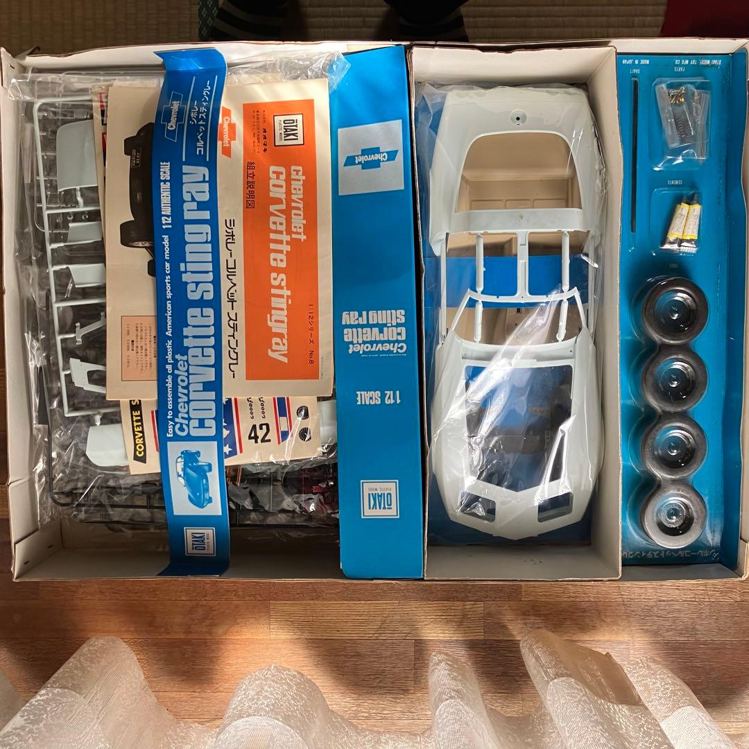 オオタキ（OTAKI）1/12シボレー コルベット スティングレイ1978 年式