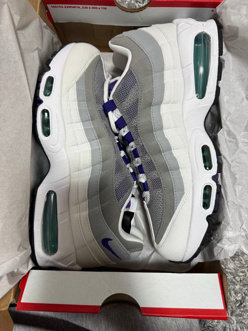 靴 Nike Air Max 95 Big Bubble \"Grape\" 27cm