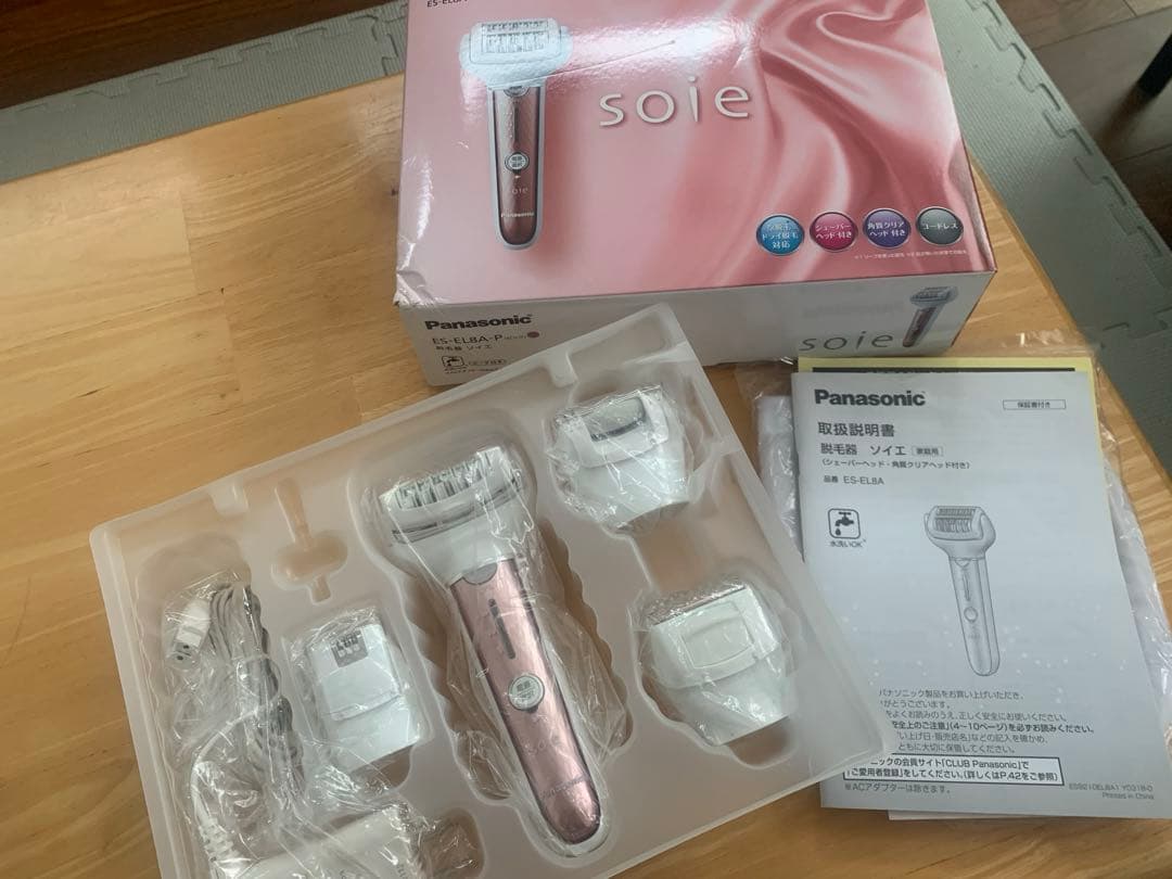 Panasonic ES-EL8A-P ソイエ シェイバー 脱毛器 パナソニック 脱毛器 soie(ソイエ) ピンク ES-EL8A-P Panasonic｜パナソニック 通販