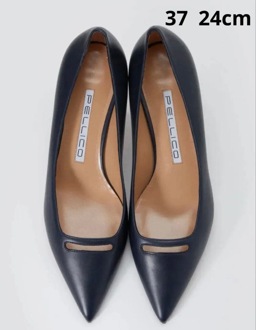 PELLICO ペリーコ アネッリックパンプス 37 保護ラバー済 Seasonal colors “ANELLI FIBBIA” | PELLICO｜ペリーコ