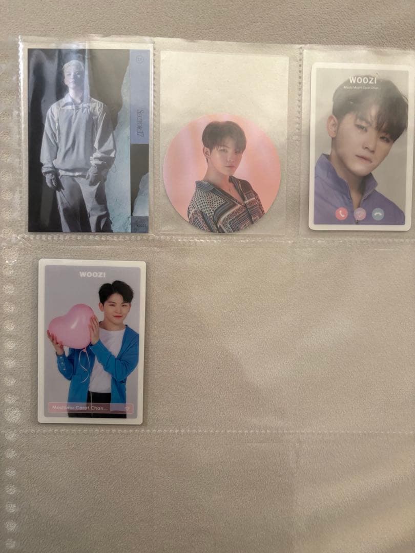 SEVENTEEN ウジ woozi WOOZIトレカ ポストカード うちわ等