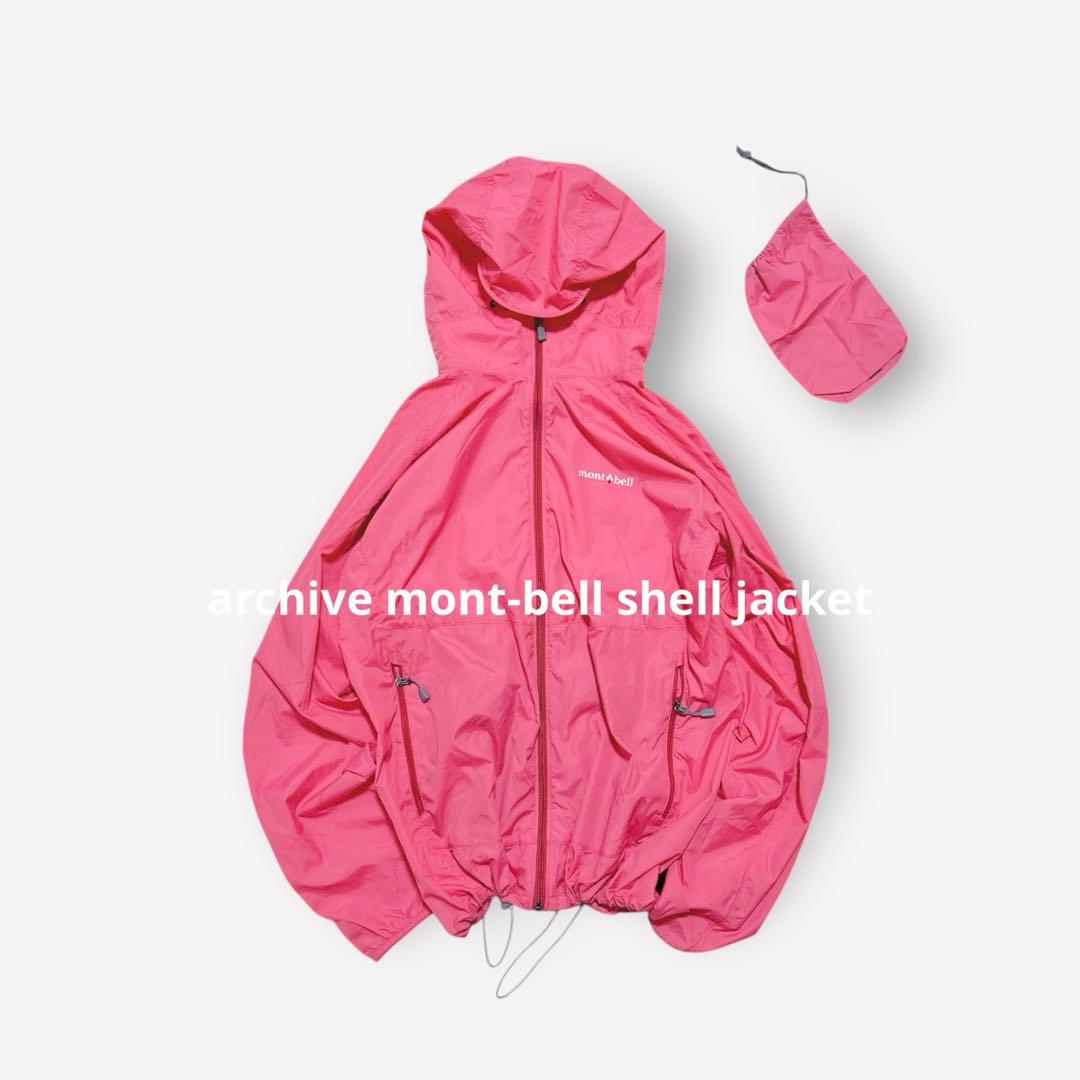 美品 00s archive モンベル shell jackt y2k ピンク - メルカリ