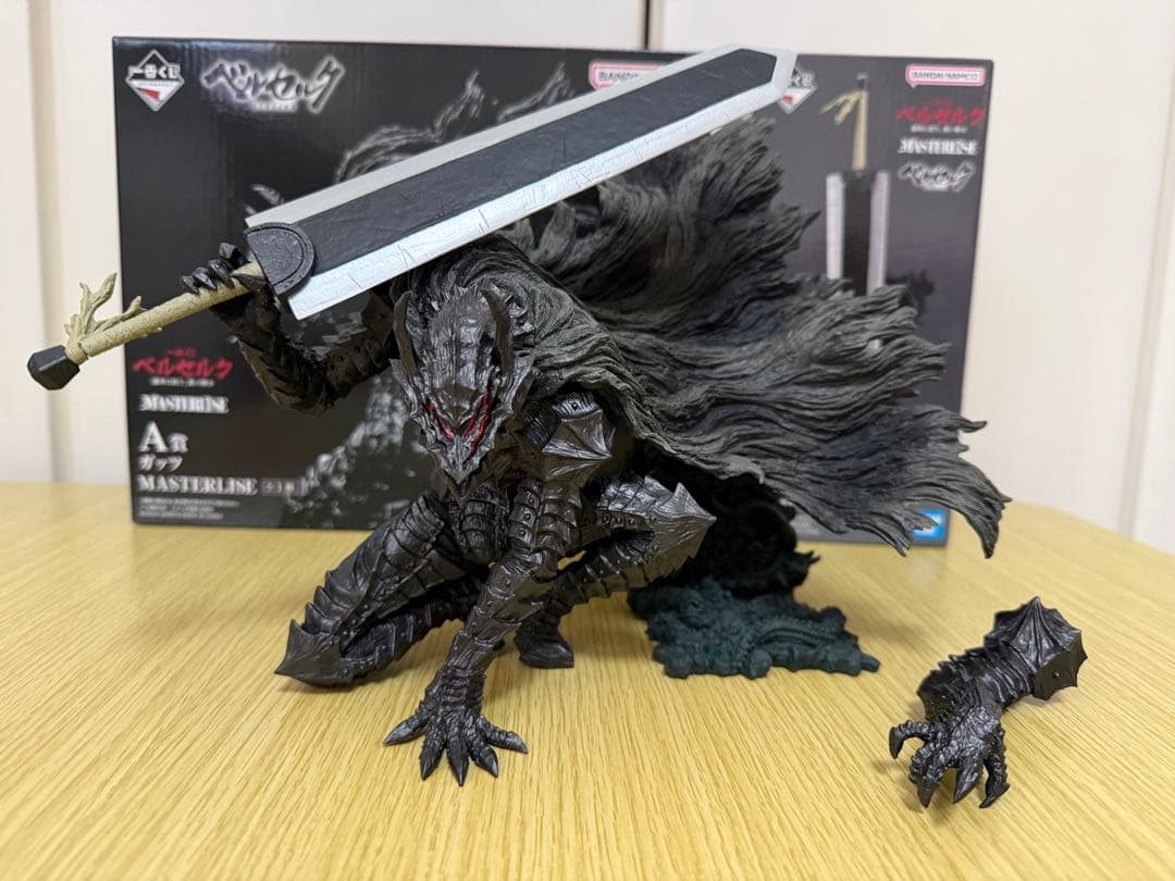 一番くじ　ベルセルク　ゾッド　ガッツ　ドラゴン殺し　セット