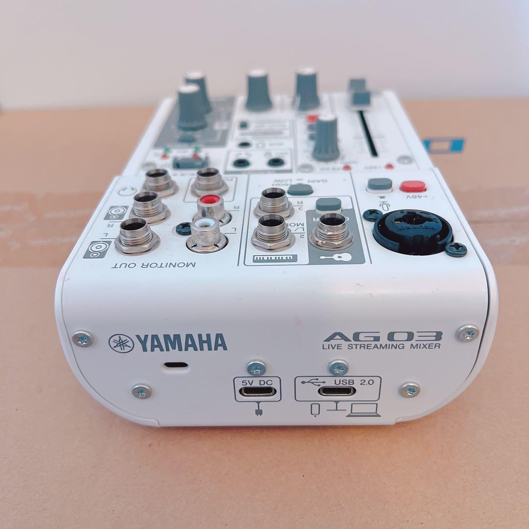 YAMAHA AG03 ミキシングコンソール 本体 ウェブキャスティングミキサー