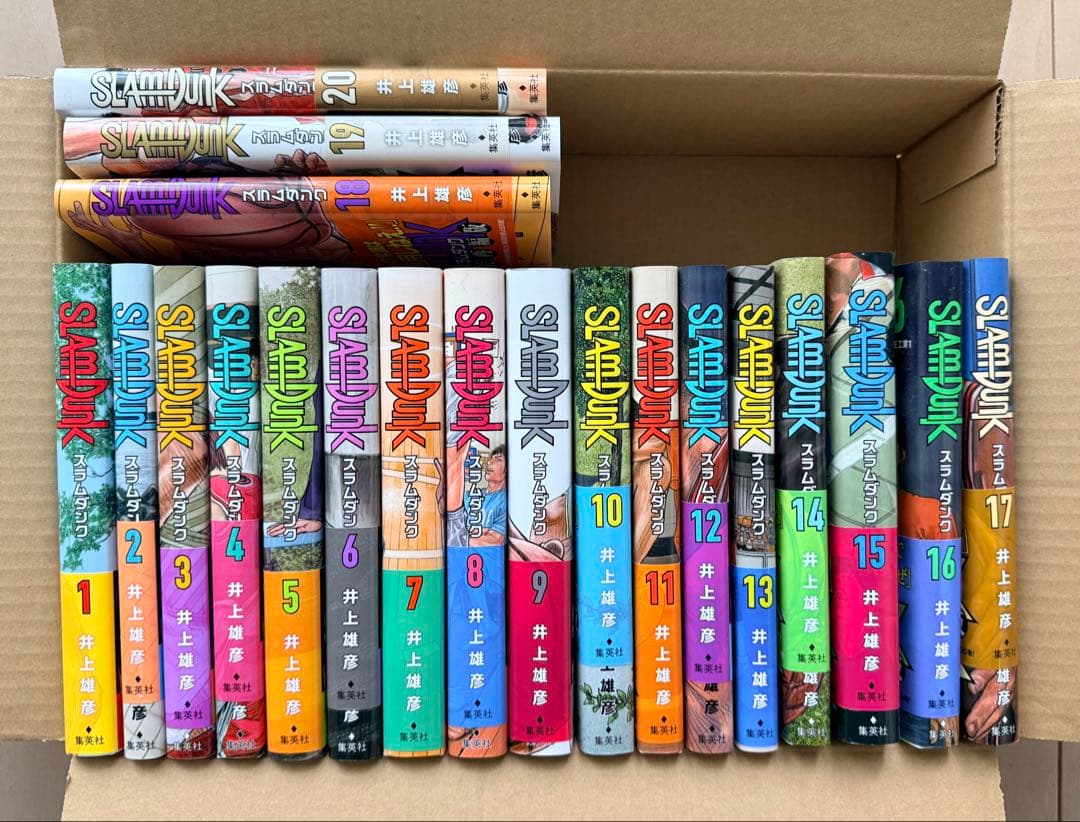 【美品】SLAMDUNK スラムダンク新装版 全巻セット+空白 漫画 SLAM DUNK 新装再編版 全巻セット（全20巻） | 八文字屋OnlineStore