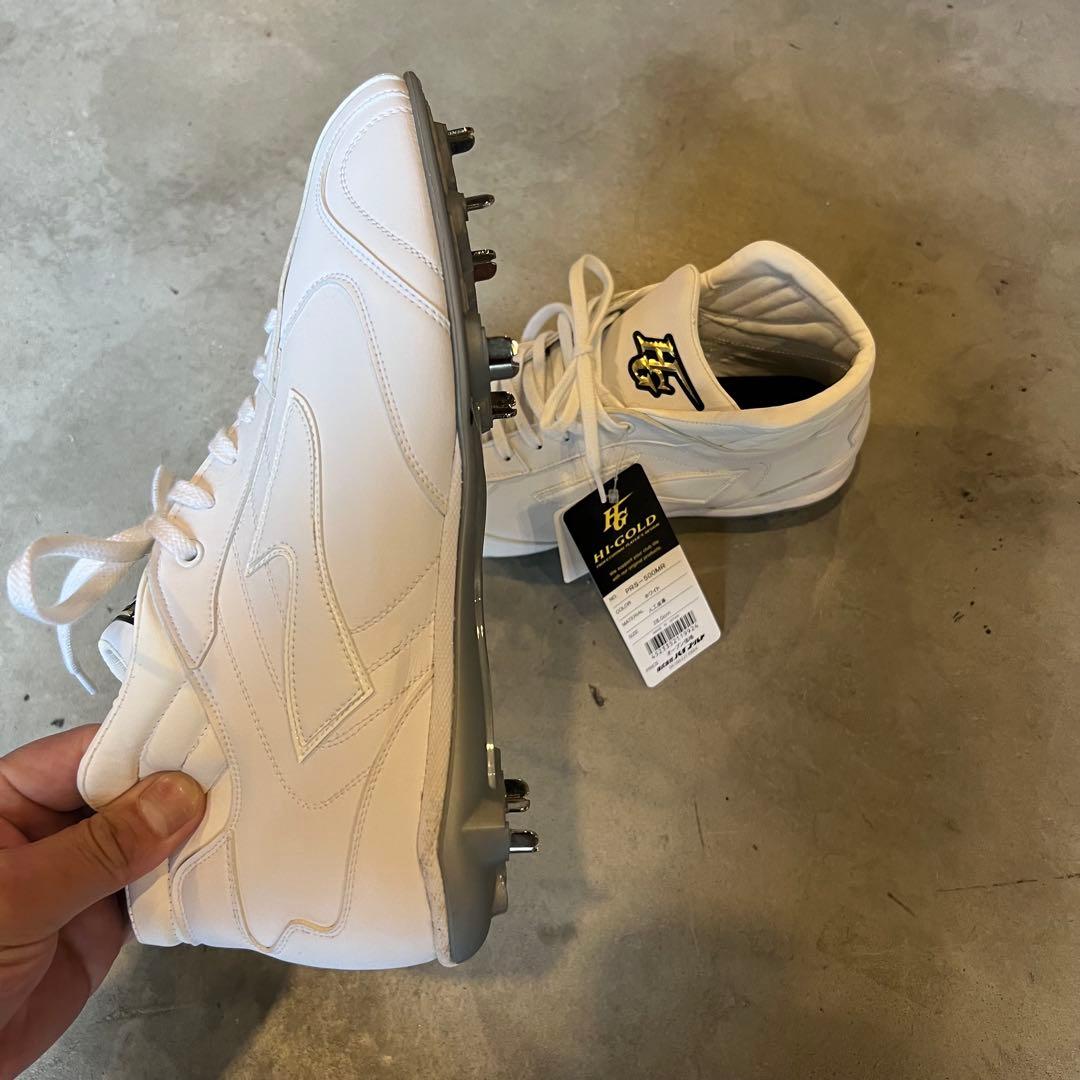 ⭐︎未使用新品⭐︎ ハイゴールド　金具スパイク　28.0cm