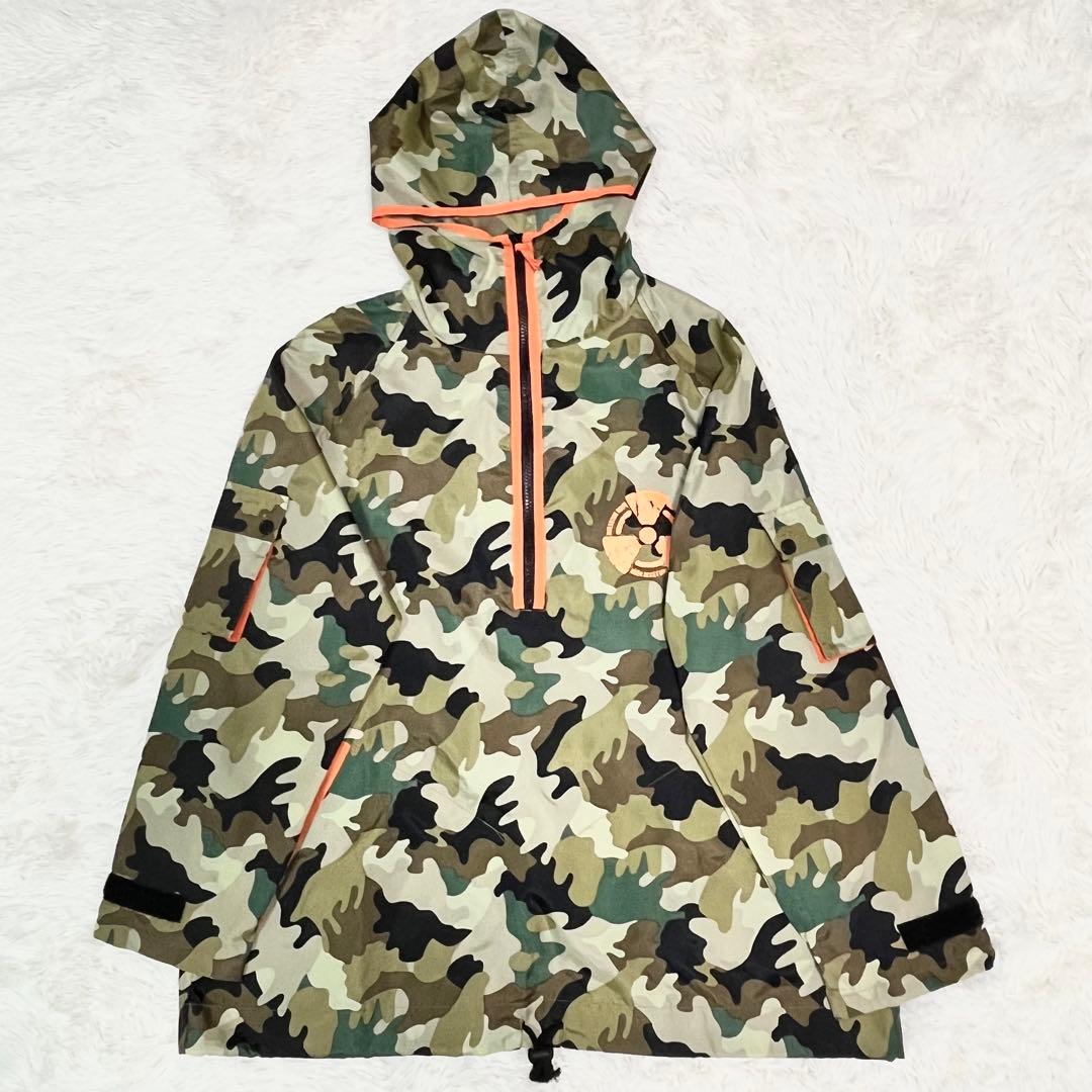 LEMONed hide 迷彩柄フード付きジャケット Mサイズ