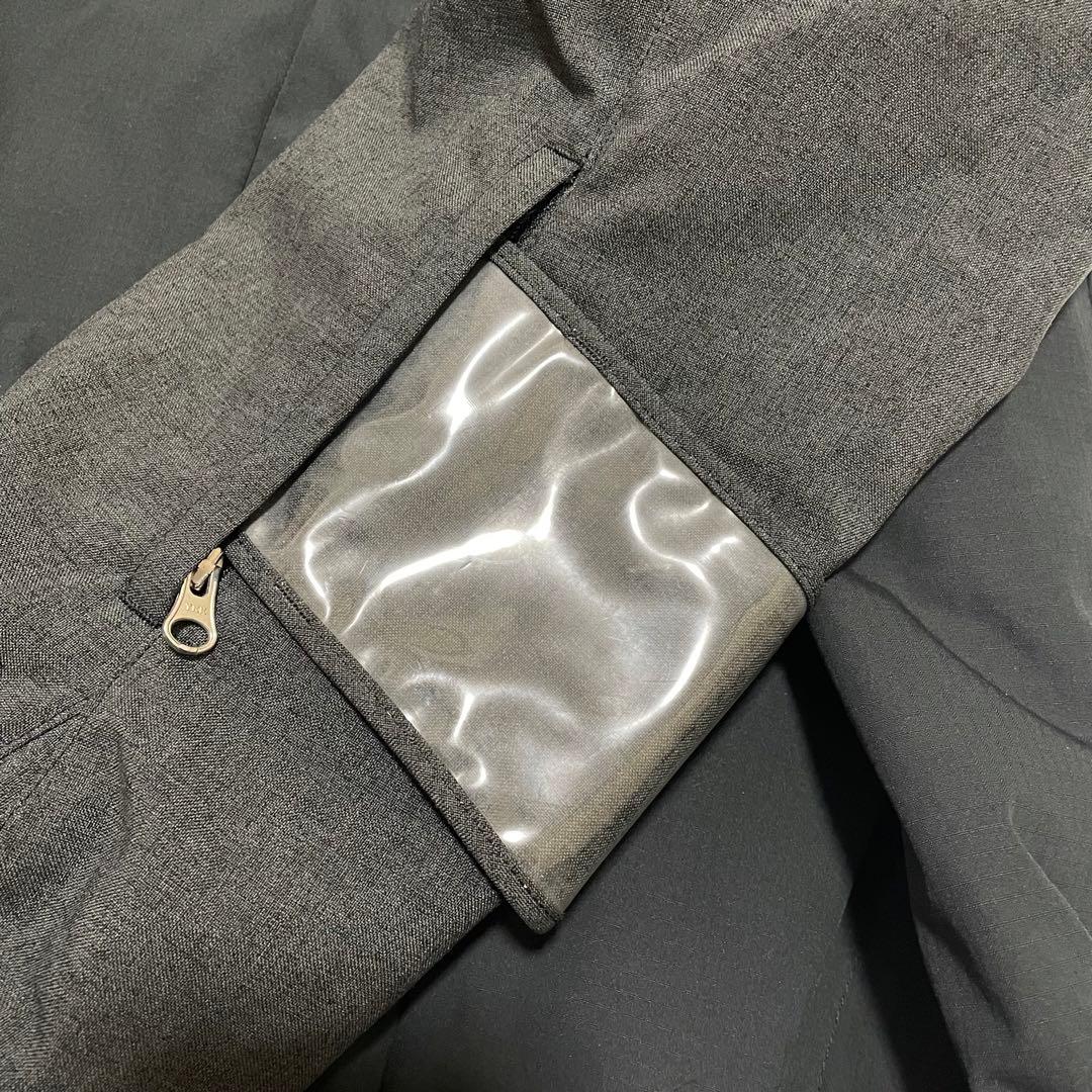 DESCENTE レッド ブラック スキーウェア 上下セット M お 手