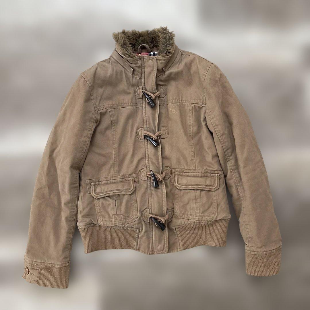 vintage Abercrombie&Fitch fur jacket M Abercrombie & Fitch