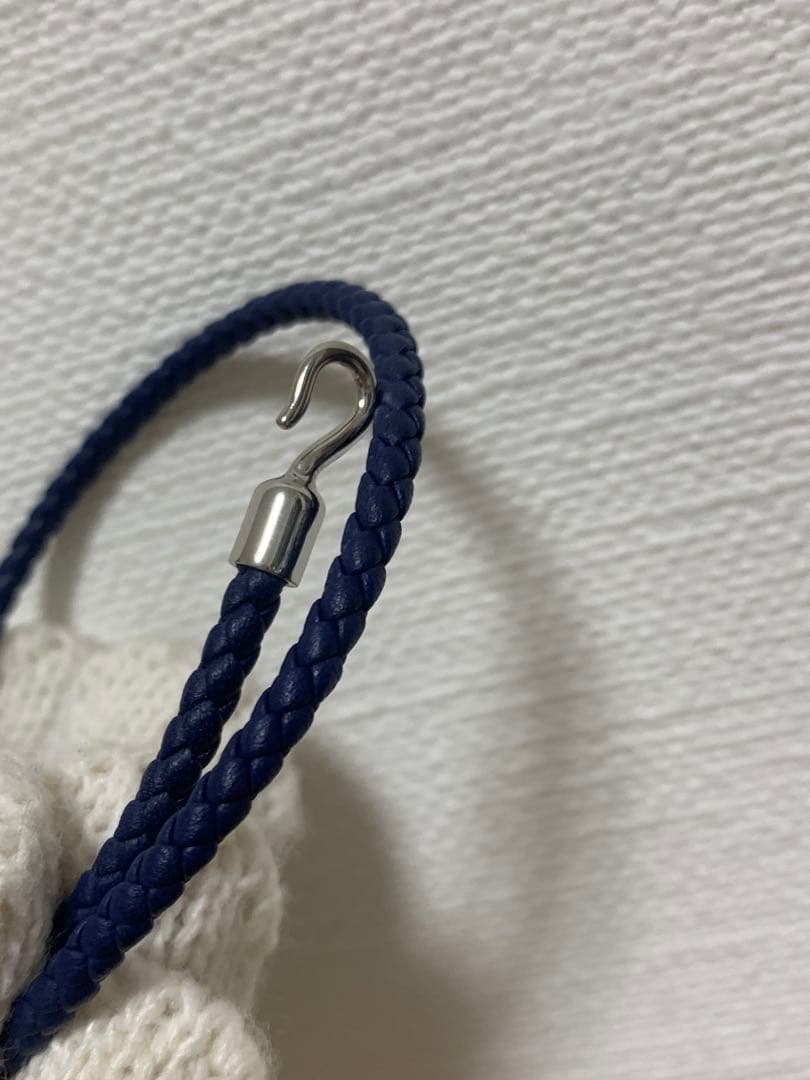 極美品 レザーブレスレット 《ルリ》 ドゥブルトゥール