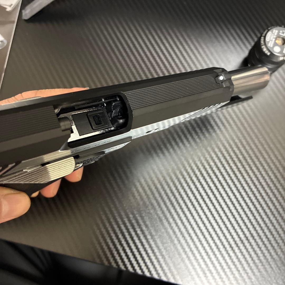 東京マルイ ハイキャパカスタム デュアル ステンレス ガスブローバック