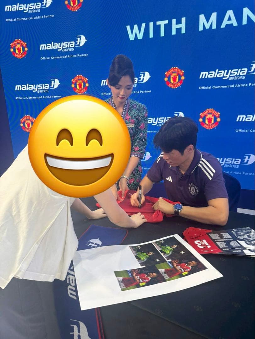 証明写真あり】パクチソン 直筆サイン ユニフォーム - メルカリ