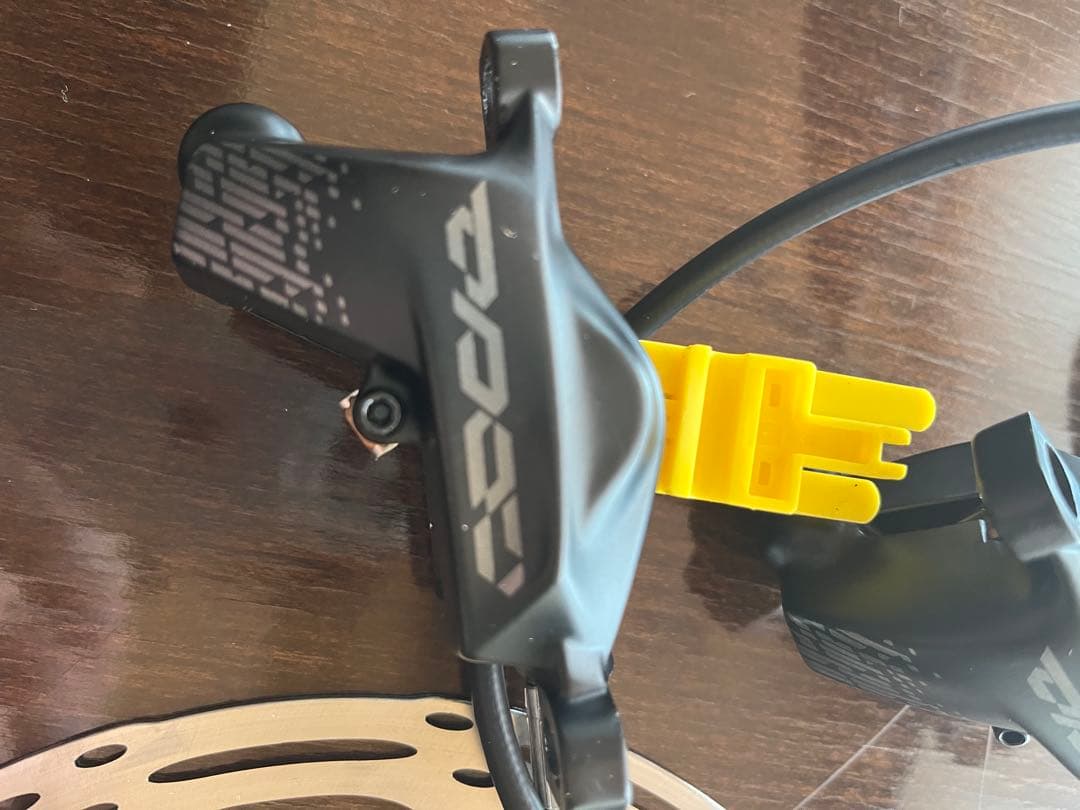 新品SRAM code R MTB ブレーキ前後セット ローター前後台座小物付き