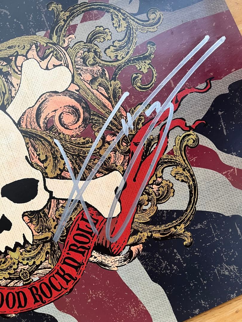 VAMPS HYDE、K.A.Z 直筆サインポスター