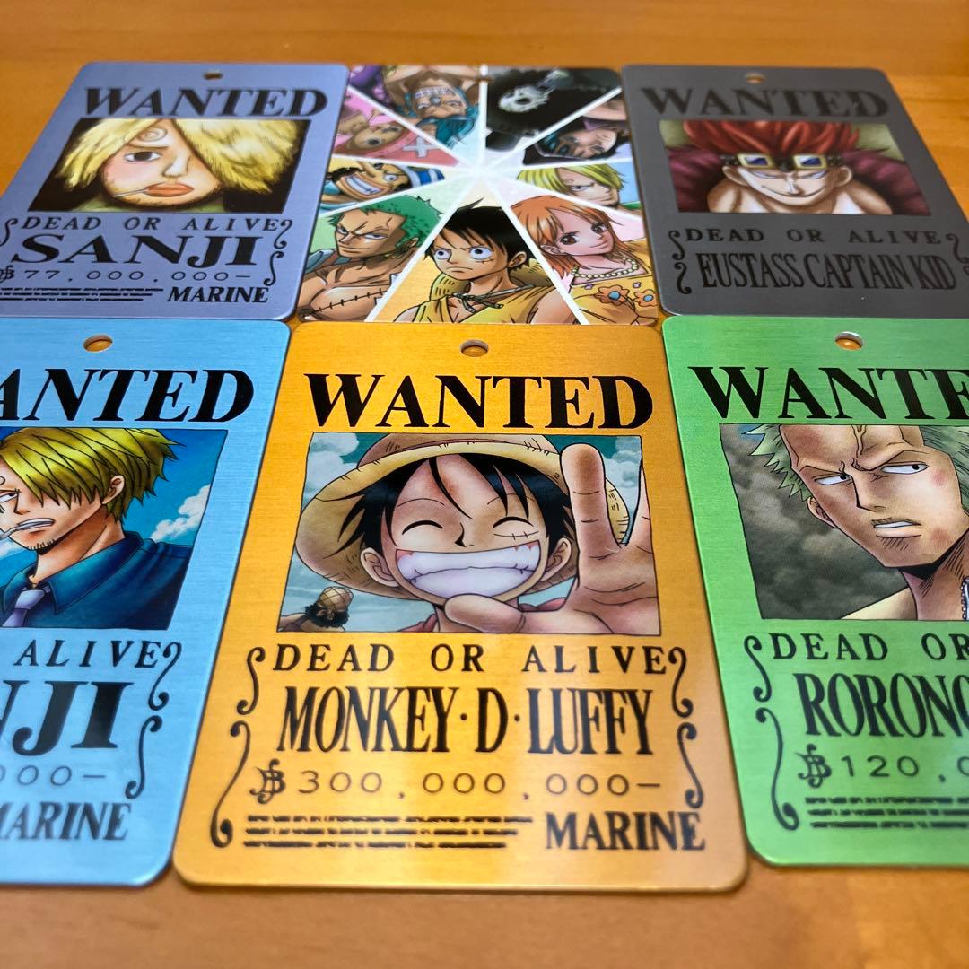ONE PIECE ワンピース メタル手配書 Colorful(カラフル)8枚 - メルカリ
