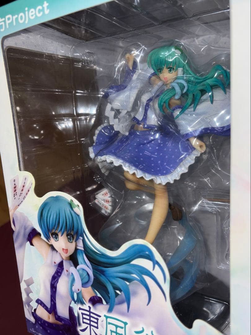 【新品未開封】 キューズQ 東方project 東風谷早苗 フィギュア