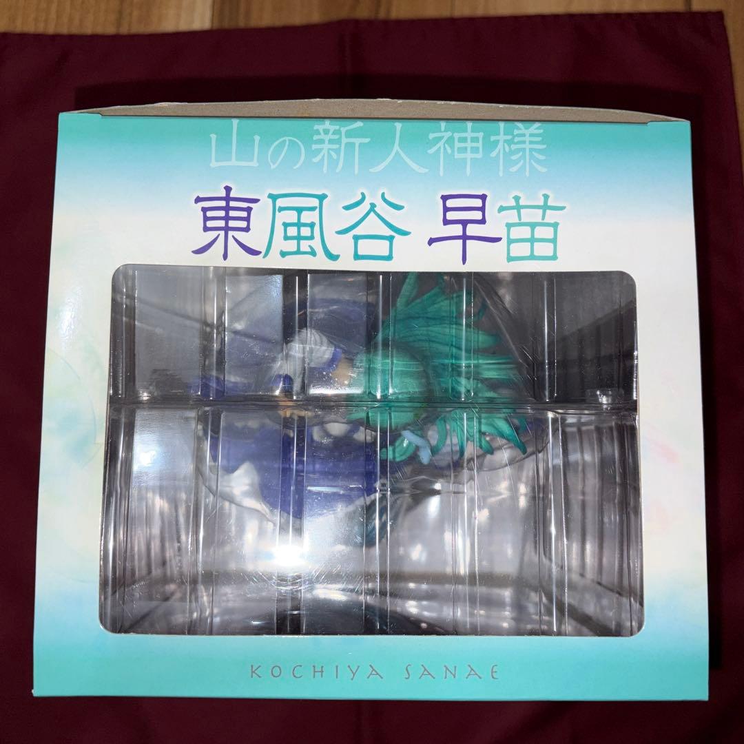 【新品未開封】 キューズQ 東方project 東風谷早苗 フィギュア