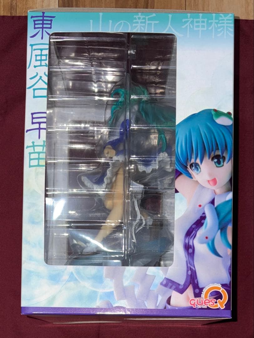 【新品未開封】 キューズQ 東方project 東風谷早苗 フィギュア