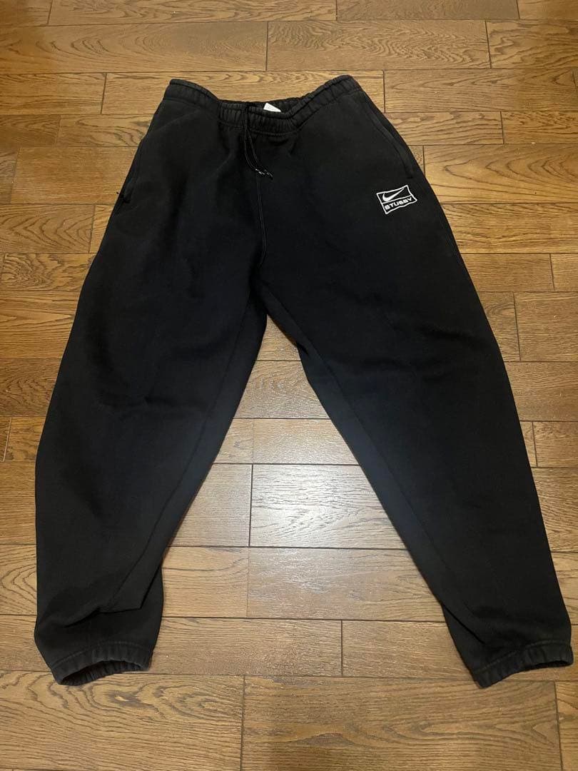 STUSSY×NIKEスウェットパンツ 関税込☆Stussy Nike x Stussy NRG RA Washed Fleece Pants Volt