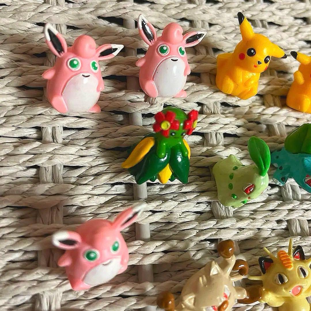 【希少・当時物】ポケモン ミニフィギュアまとめ売り｜ちびポケハウス 初期 17体