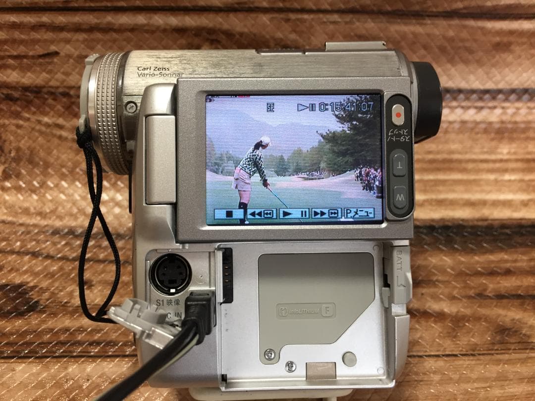 撮影再生ダビングOK 美品 SONY DCR-PC350 付属品あり 液晶綺麗