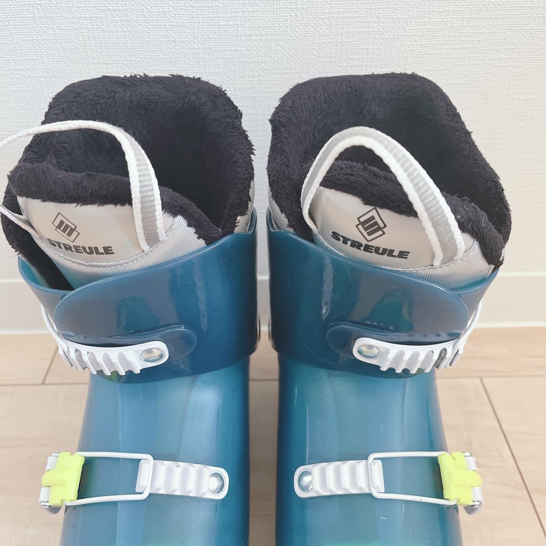 子供140㎝ スキー 靴 ストック ビンディング サイズ調整 5点