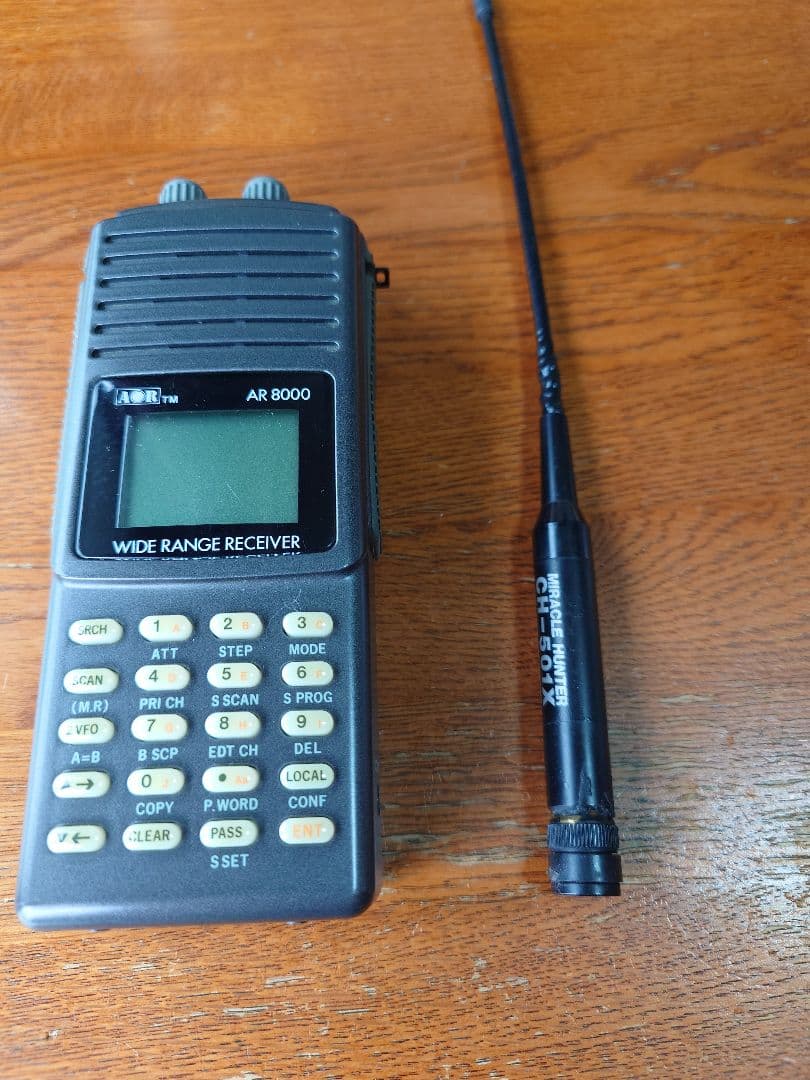 AOR AR 8000 広範囲受信機綺麗な状態です十CH501Xアンテナ - メルカリ