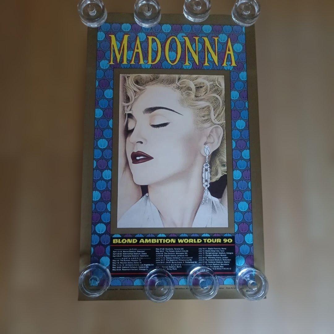 MADONNA ポスター 1990 ワールドツアー オリジナル