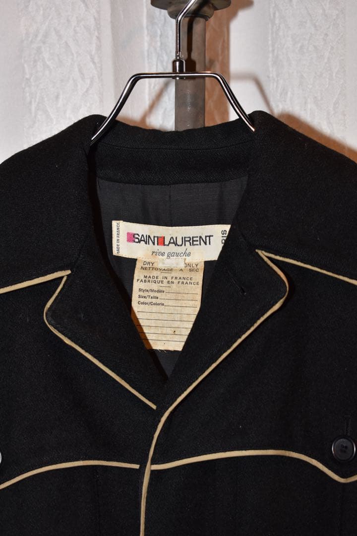 70s 名作 Yves saint Laurent 本人期 サファリジャケット - メルカリ