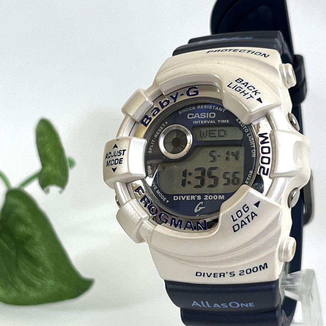 ベビージー　腕時計　フロッグマン　イルクジ　ダイバー　デジタル　BGW-100K 電池交換OH済美品Baby-G BGW-100K-2JR フロッグマン イルクジ - メルカリ