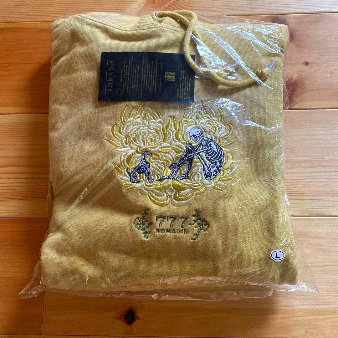 NOMADIK 777 パーカー Kazu オーバーダイ加工