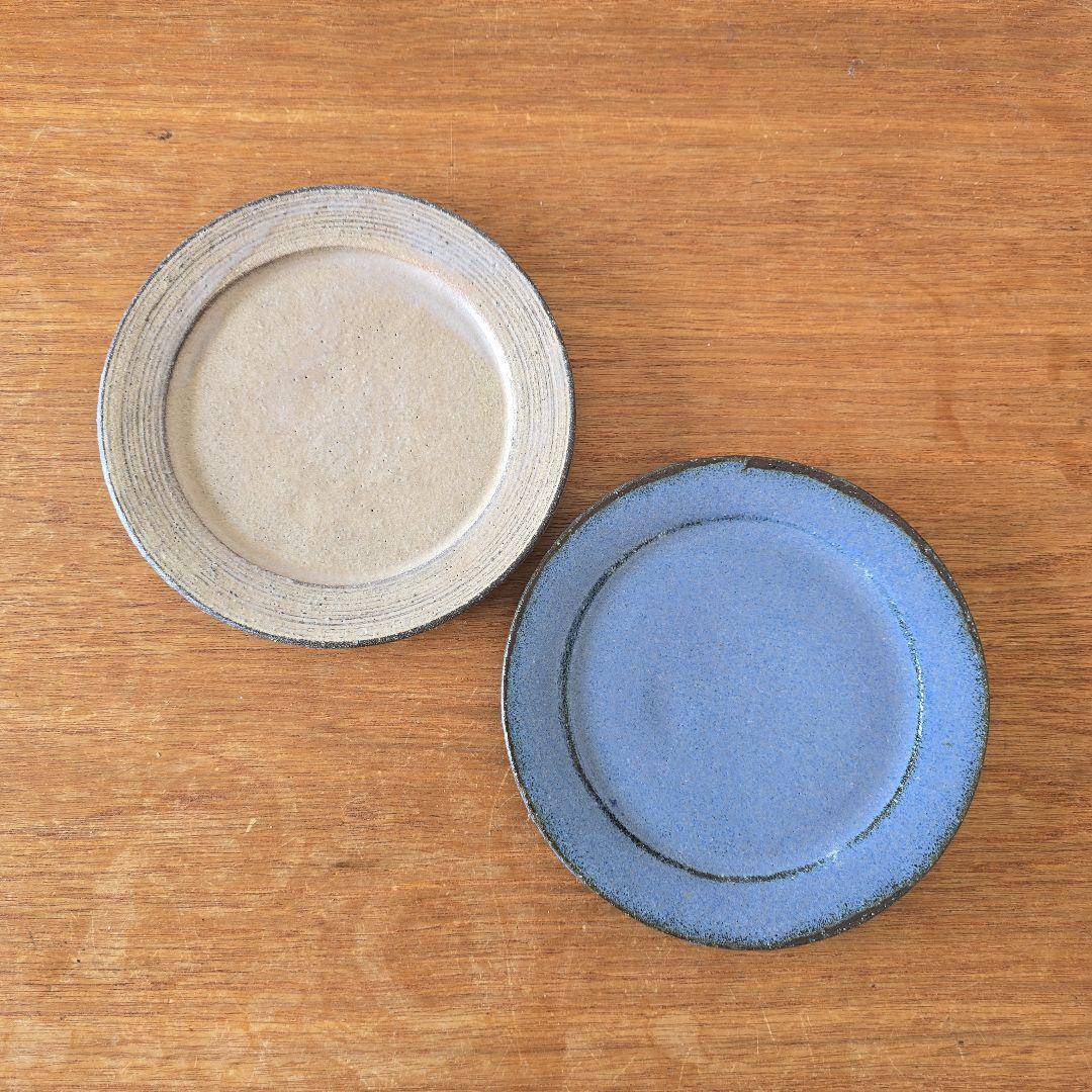 小澤基晴 すみれ 粉引 5寸皿 2枚セット 中古美品 - メルカリ