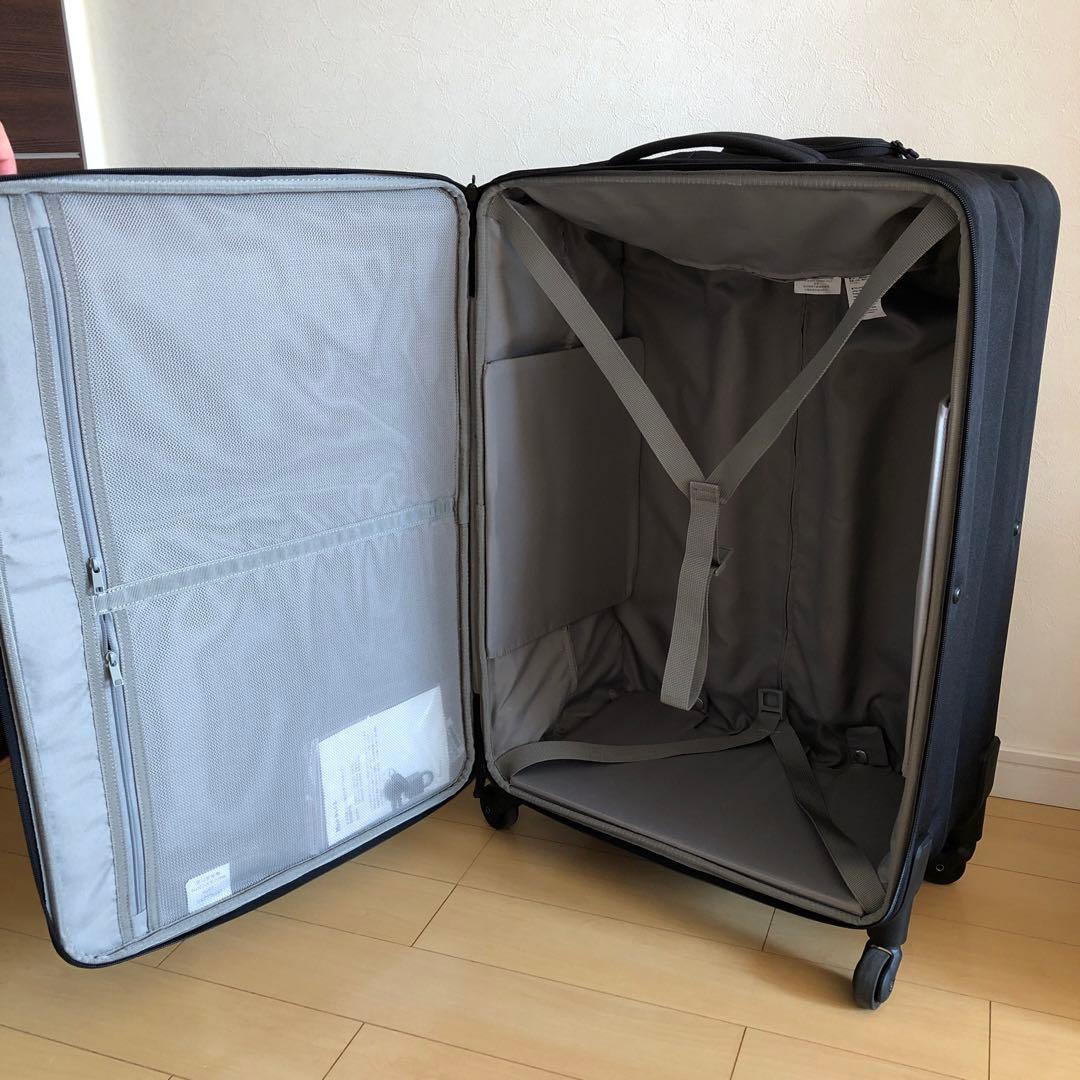半分の厚みで収納できるソフトキャリーケースL 無印良品 - メルカリ