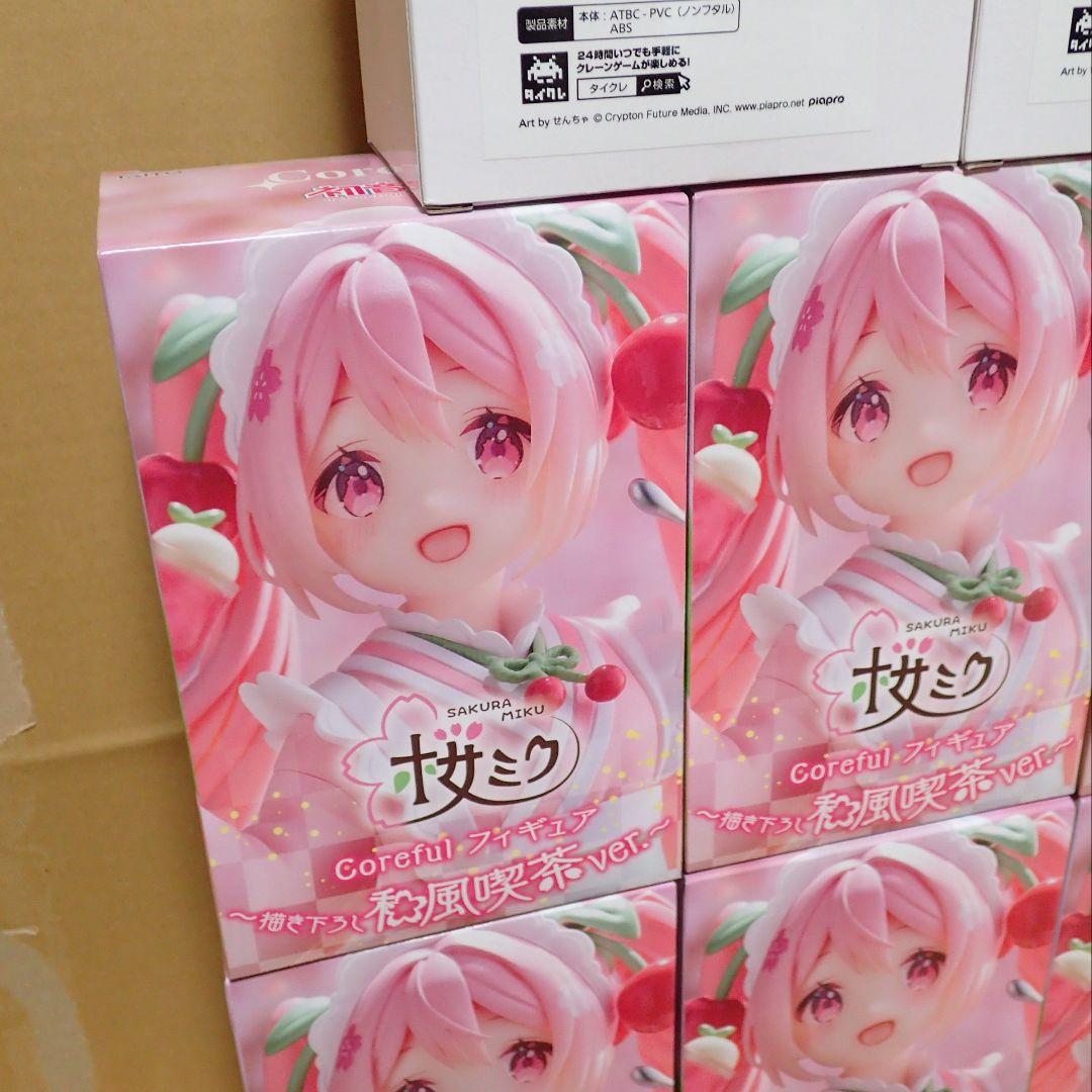 タイトー 初音ミク 桜ミク 和風喫茶 coreful フィギュア プライズ 8個