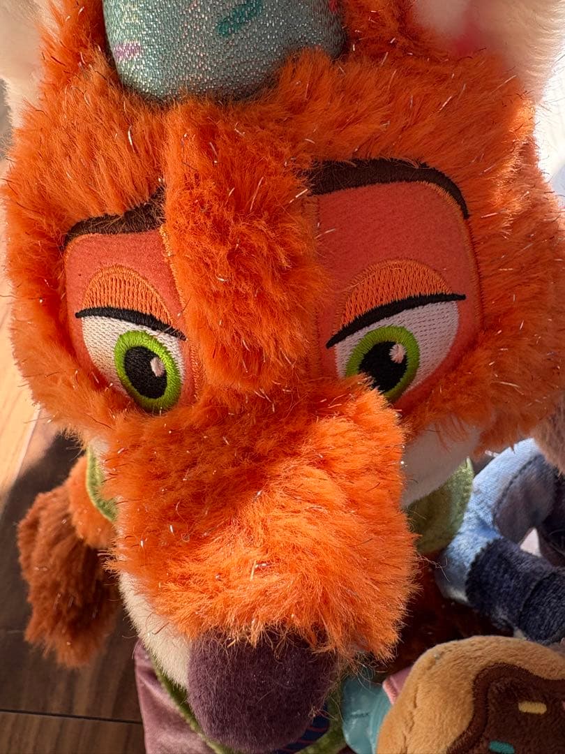 ズートピア　10周年　ニック　ジュディ　ぬいぐるみ　２点セット