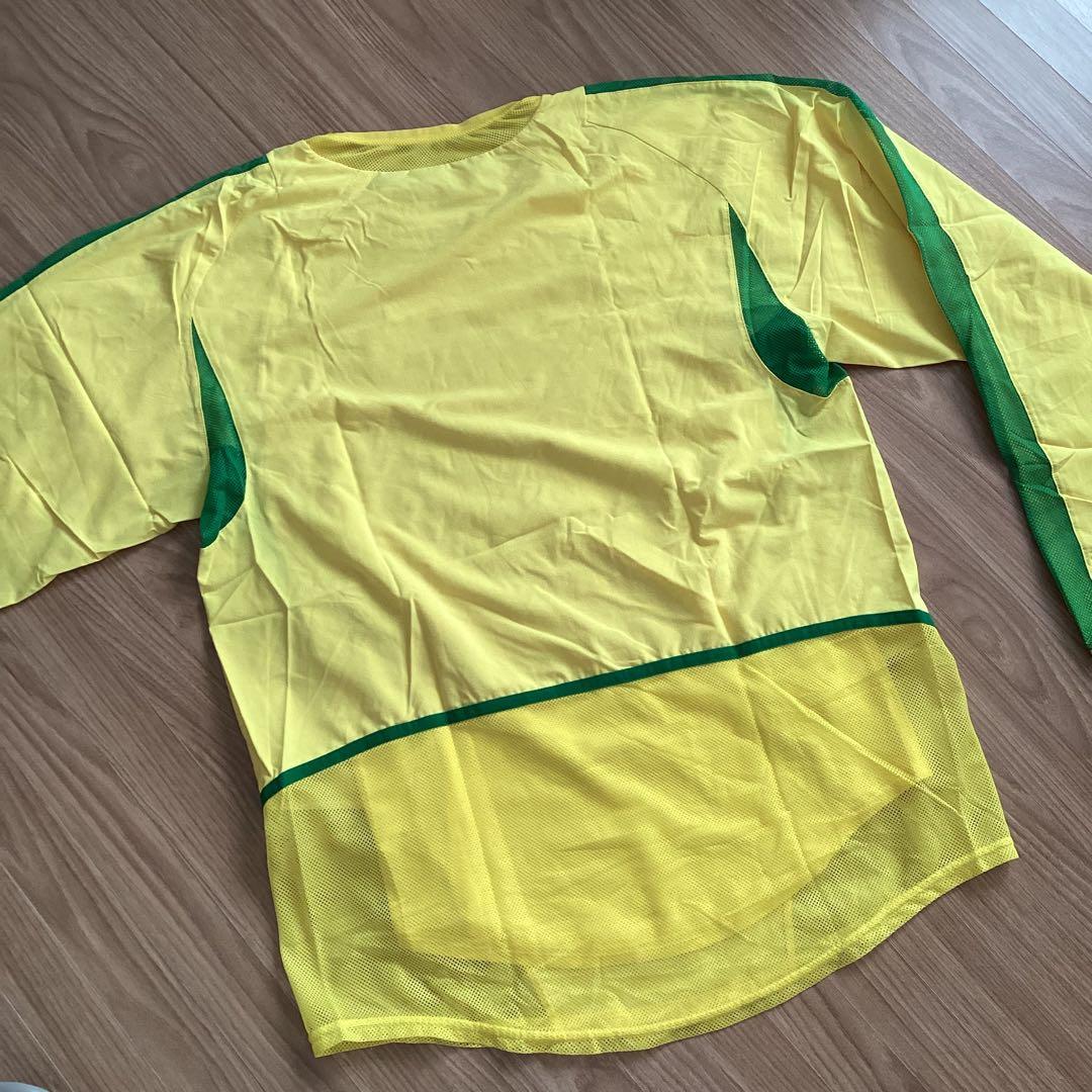 選手支給モデル ブラジル代表】日韓W杯2002年 ユニ 選手支給モデル