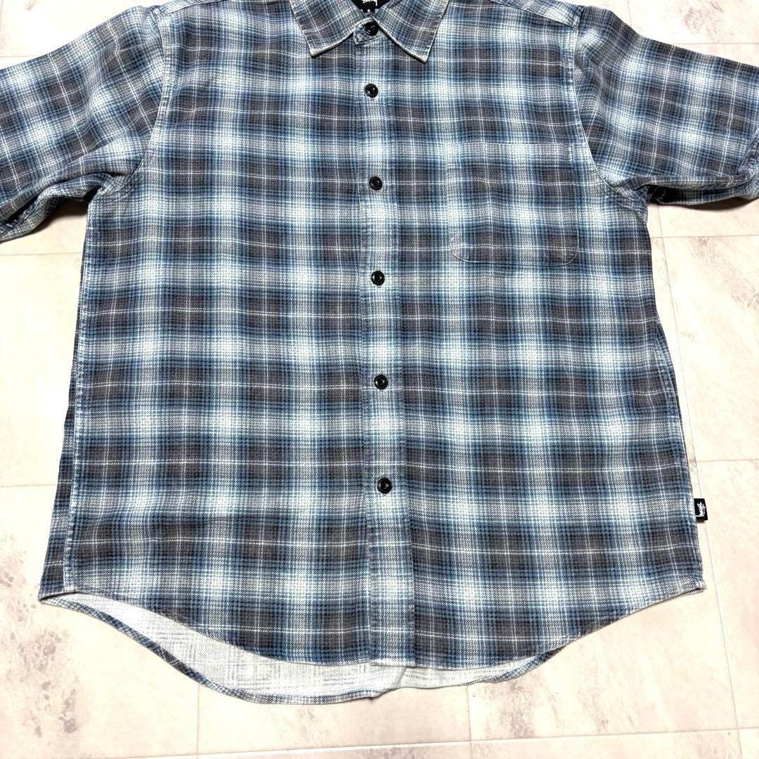 完売品】stussy DAX PRINTED SHIRT オンブレプリントネル - メルカリ