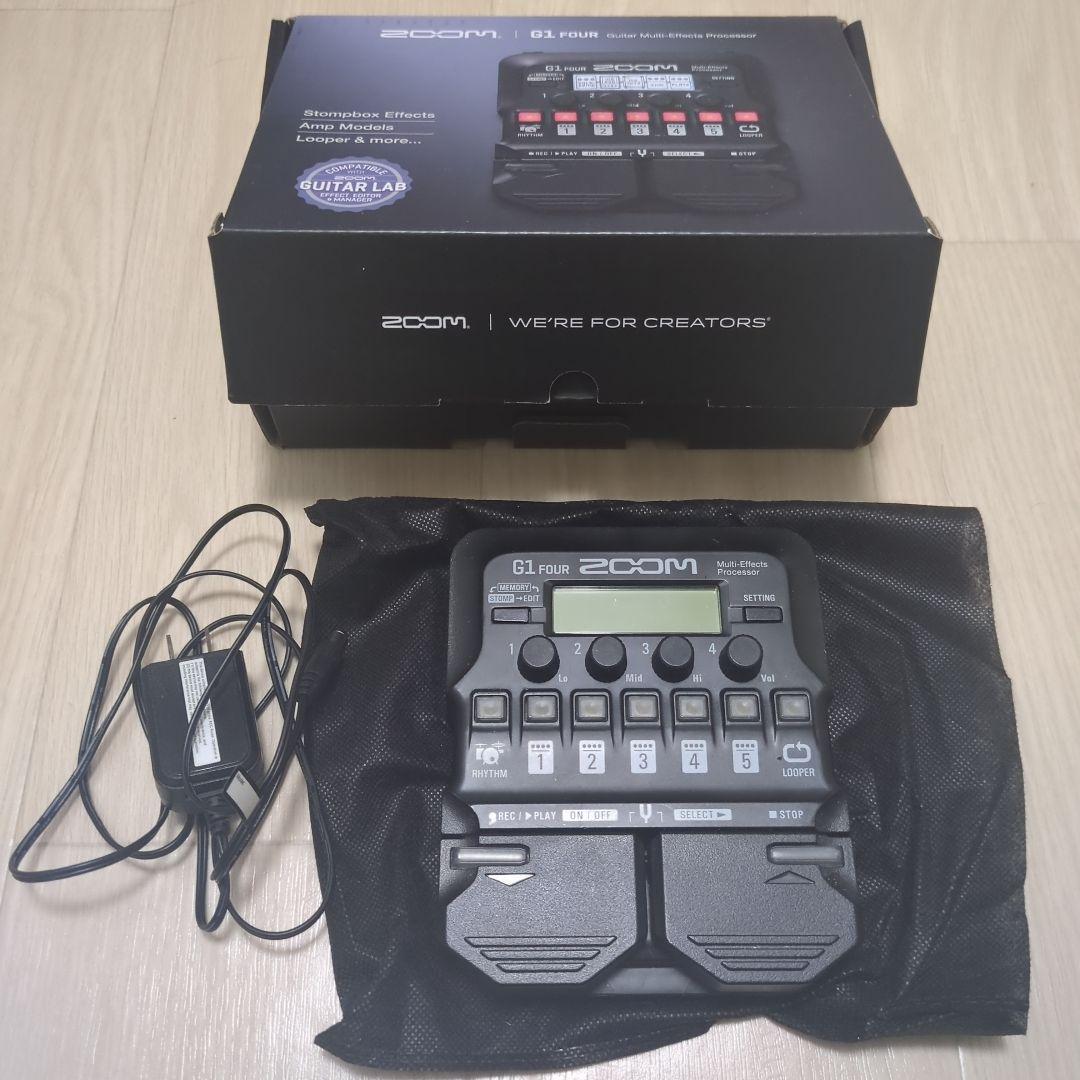 ZOOM G1 FOUR ACアダプター付属 - メルカリ