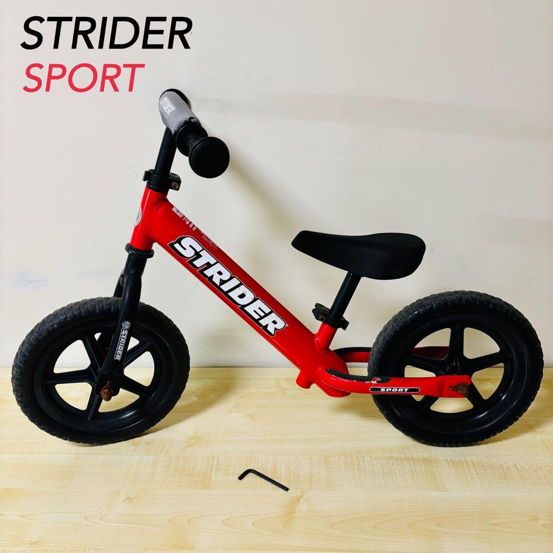 STRIDER バランスバイク レッド12インチ SPORT 日本正規品 - メルカリ