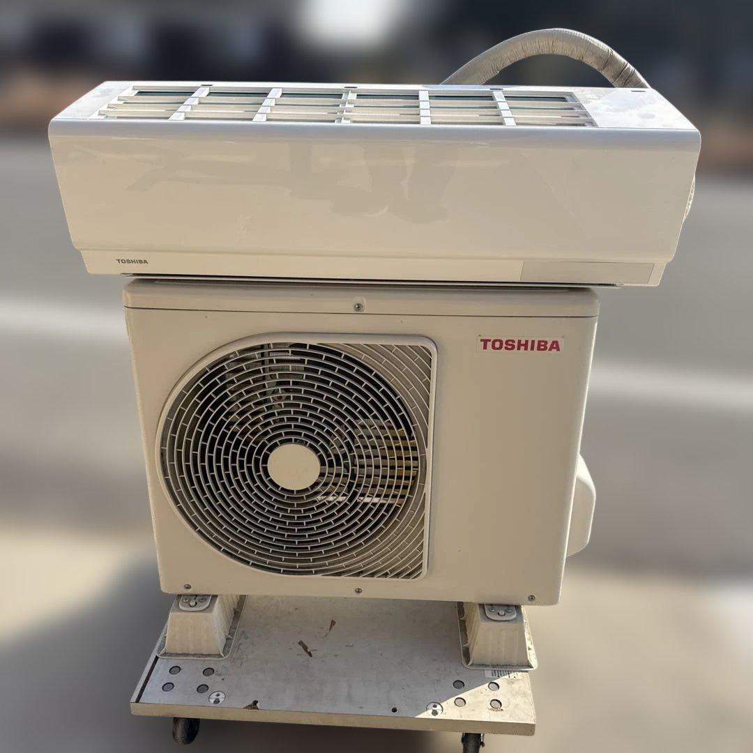 東芝 ルームエアコン RAS-J221M (主に6畳) 2022年 エアコン 2022年 J-Mシリーズ ホワイト RAS-J221M-W [おもに6畳用