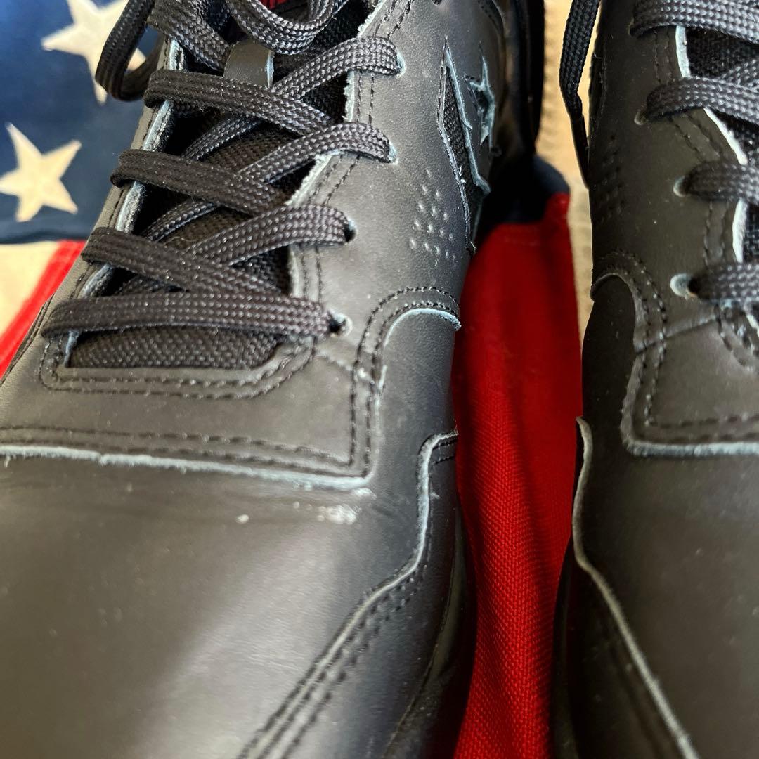 CONVERSE×BRIEFING GOLF スニーカー 28.0cm ブラック