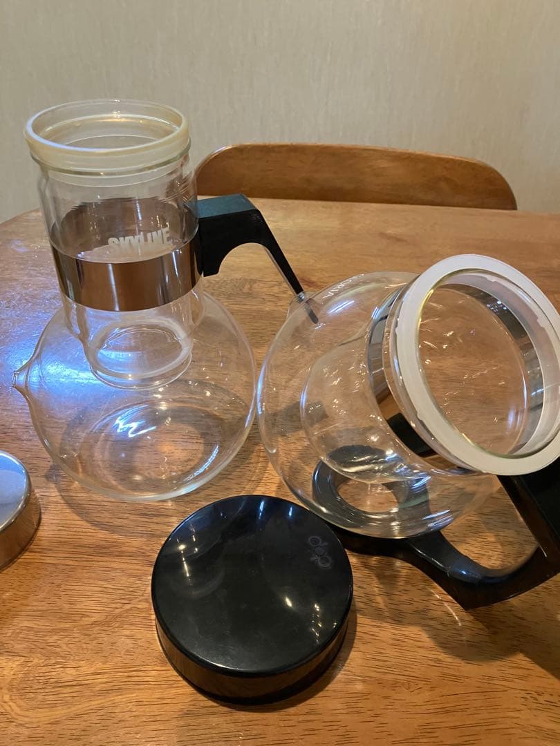 昭和 レトロ 日産 ノベルティ アイス&ホット ガラスボトル 激レア品