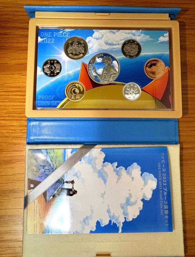 ONE PIECE 2022ブループルーフセット　硬貨なし