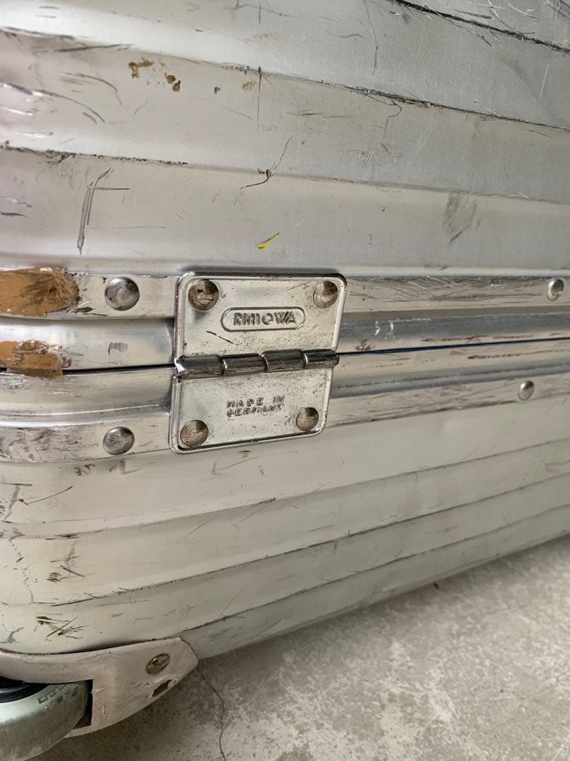 最終値下げ廃盤 vintage rimowa トパーズ 難あり 大きい - メルカリ