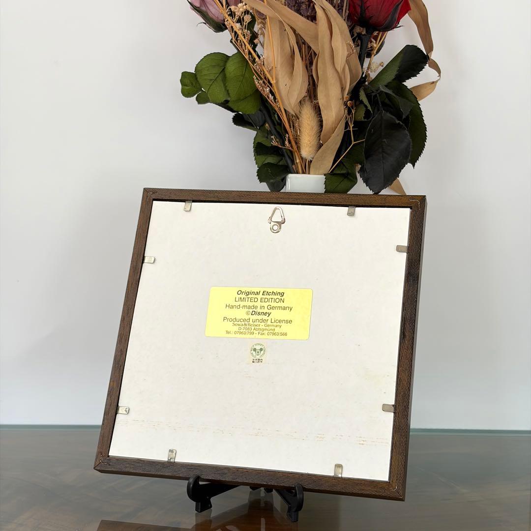 Disney ドイツ製 限定エッチング 魔法使いの弟子 ミッキー 正規ライセンス