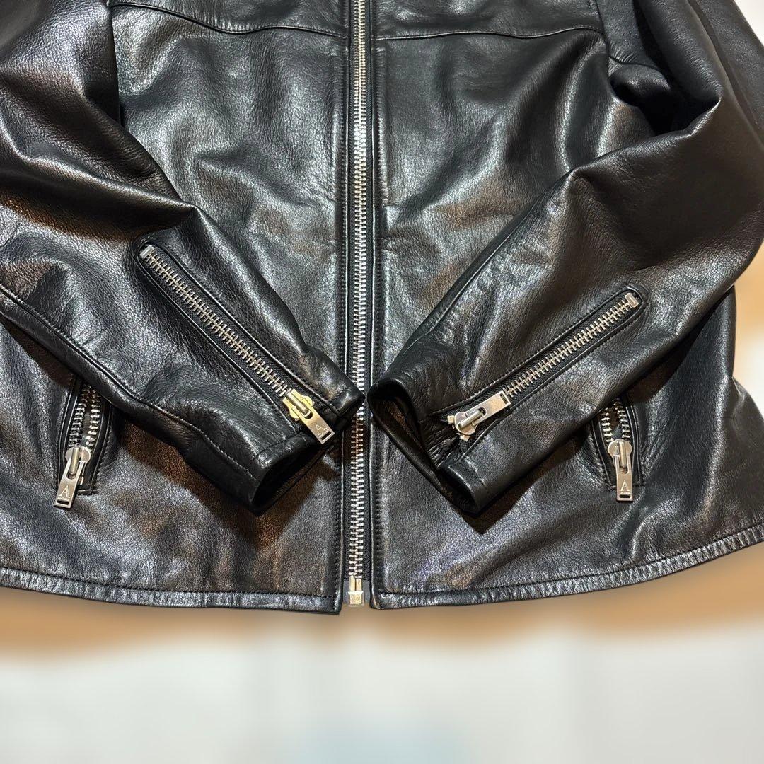 A LEATHER DRIZZLER JACKET ドリズラーレザージャケット - メルカリ