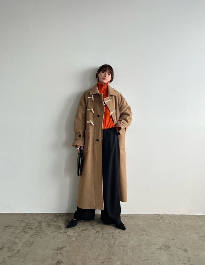 CLANE OVER MAXI DUFFLE COAT - メルカリ