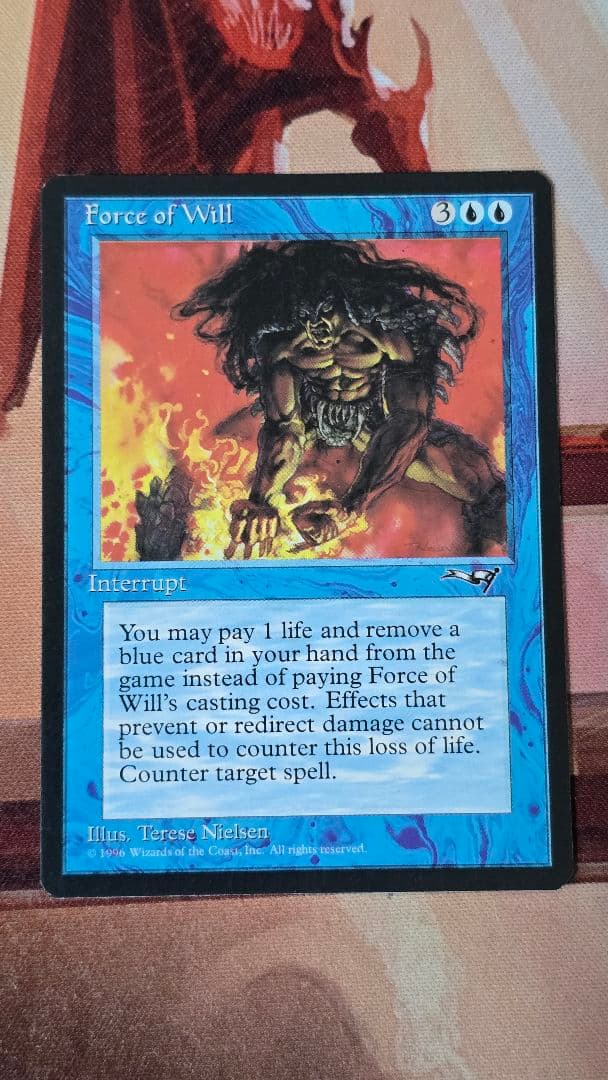 mtg 意志の力 force of will アライアンス ALL 意志の力/Force of Will》[ALL] 青U | 日本最大級 MTG通販サイト